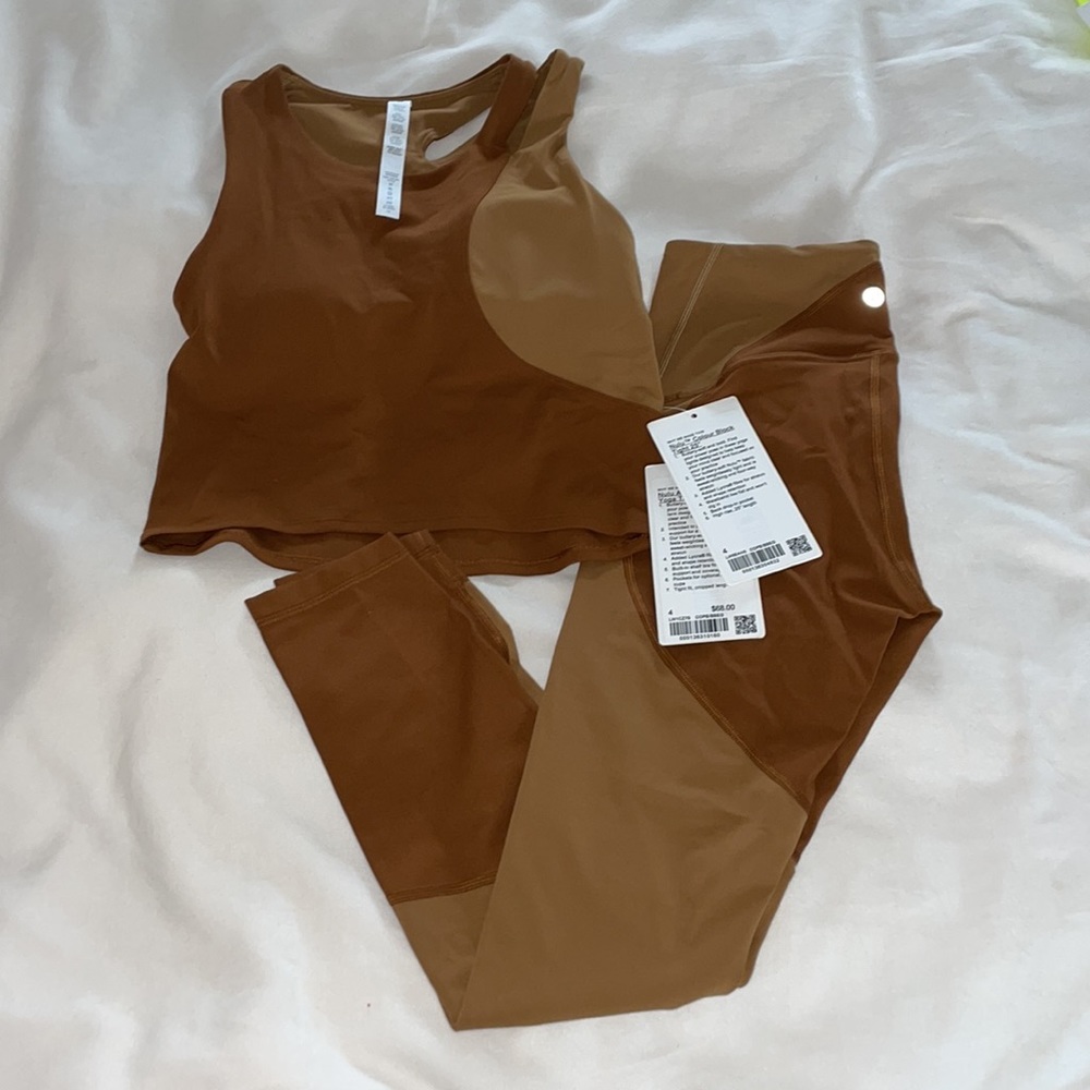 Lululemon Nulu Set in Brown